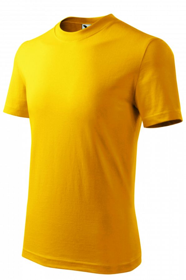 Tričko dětské 138 ADLER BASIC žlutá